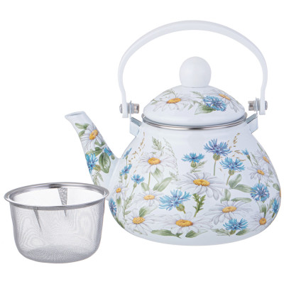 Чайник эмалированный серия "SENTIMENT", 1,3 л AGNESS 934-635-1