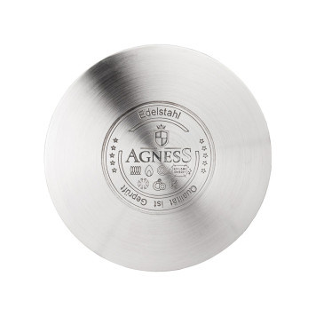 Чайник со свистком, 3,0 л и складывающейся ручкой AGNESS 937-031-3