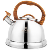 Чайник со свистком, 3,0 л и складывающейся ручкой AGNESS 937-032