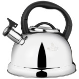 Чайник со свистком, 3,0 л и складывающейся ручкой AGNESS 937-033