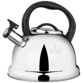 Чайник со свистком, 3,0 л и складывающейся ручкой AGNESS 937-033