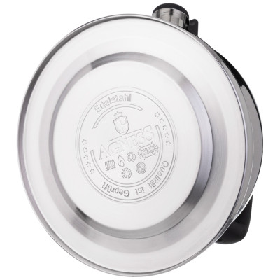 Чайник со свистком, 3,0 л и складывающейся ручкой AGNESS 937-033-3