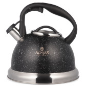 Чайник со свистком, 3,1 л AGNESS 937-034