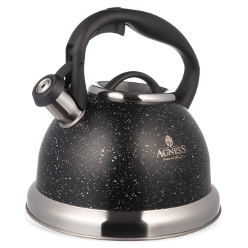 Чайник со свистком, 3,1 л AGNESS 937-034-1