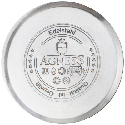 Чайник со свистком, серия FANTASY, 3,0 л, индукционное капсульное дно AGNESS 937-042-2