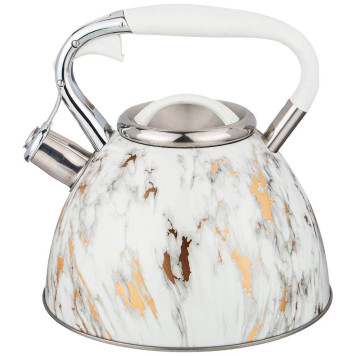 Чайник со свистком, серия FANTASY, 3,0 л, индукционное капсульное дно AGNESS 937-042