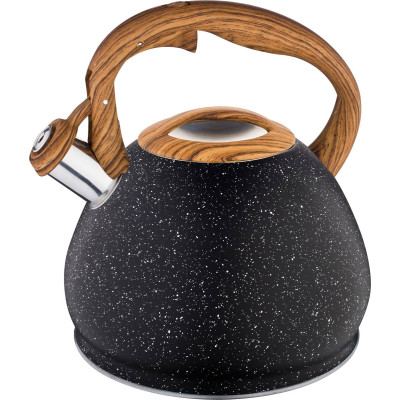 Чайник со свистком 3, 0 л термоаккумулирующее дно, индукция (кор=6шт) AGNESS 937-811