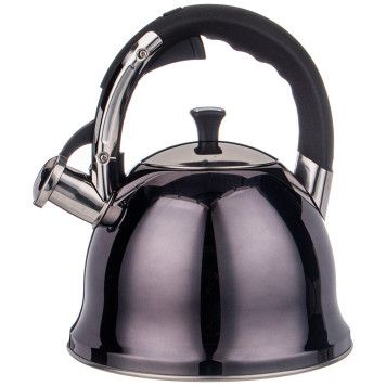 Чайник со свистком 3, 0 л нжс, термоаккумулирующее дно, индукция (кор=12шт) AGNESS 937-881