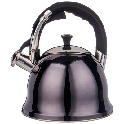 Чайник со свистком 3, 0 л нжс, термоаккумулирующее дно, индукция (кор=12шт) AGNESS 937-881