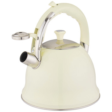 Чайник со свистком 3, 0 л нжс, термоаккумулирующее дно, индукция (кор=12шт) AGNESS 937-882-1