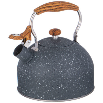 Чайник со свистком 2,5 л,нжс индукционное капсульное дно (кор=6шт) AGNESS 937-901-1