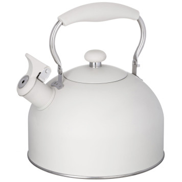 Чайник со свистком 2,5 л,нжс индукция, устойчивое жаропрочное покрытие AGNESS 937-908-1