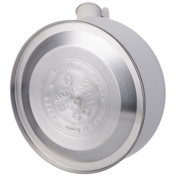 Чайник со свистком 2,5 л,нжс индукция, устойчивое жаропрочное покрытие AGNESS 937-908-3