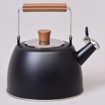 Чайник 3,0 л со свистком и складывающейся ручкой, индукционное капсульное дно AGNESS 937-912-1