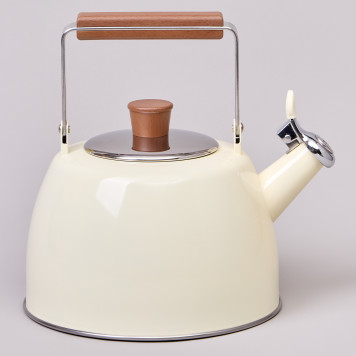 Чайник 3,0 л со свистком и складывающейся ручкой, индукционное капсульное дно AGNESS 937-913-1