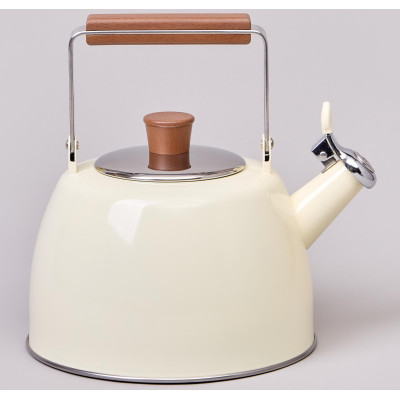 Чайник 3,0 л со свистком и складывающейся ручкой, индукционное капсульное дно AGNESS 937-913-1