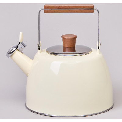 Чайник 3,0 л со свистком и складывающейся ручкой, индукционное капсульное дно AGNESS 937-913