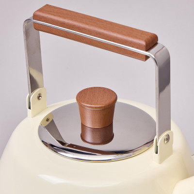 Чайник 3,0 л со свистком и складывающейся ручкой, индукционное капсульное дно AGNESS 937-913-4