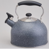 Чайник со свистком 2,5 л, складывающаяся ручка, индукцион. дно AGNESS 937-915
