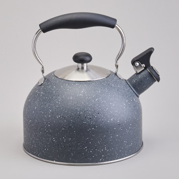 Чайник со свистком 2,5 л, складывающаяся ручка, индукцион. дно AGNESS 937-915-6
