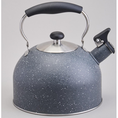 Чайник со свистком 2,5 л, складывающаяся ручка, индукцион. дно AGNESS 937-915-6