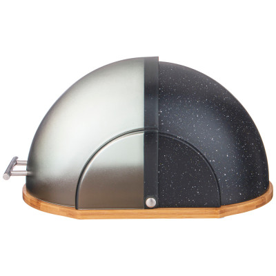 Хлебница деревянная с пластиковой крышкой 36*26*20 см AGNESS 938-073-2