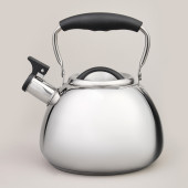 Чайник со свистком и складывающейся ручкой, 2.9л AGNESS 940-025