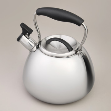 Чайник со свистком и складывающейся ручкой, 2.9л AGNESS 940-025-3