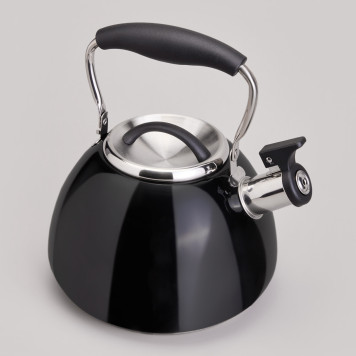 Чайник со свистком и складывающейся ручкой, 2.9л AGNESS 940-026-2