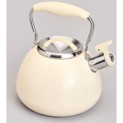 Чайник со свистком и складывающейся ручкой, 2.9л AGNESS 940-027-2