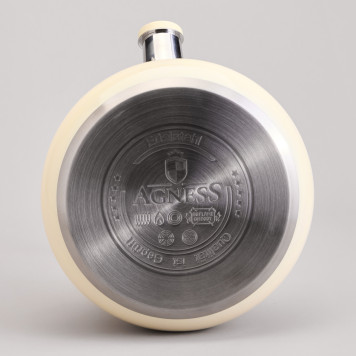 Чайник со свистком и складывающейся ручкой, 2.9л AGNESS 940-027-4