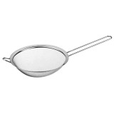 Сито с ободом и ручкой 30*14 см. высота=6 см. без упаковки (кор=72шт.) AGNESS 941-004