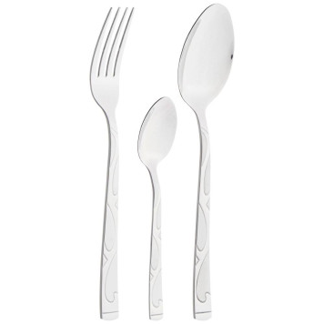 Набор столовых приборов на 6 персон 18 пр.в деревянном кейсе AGNESS 942-011-1