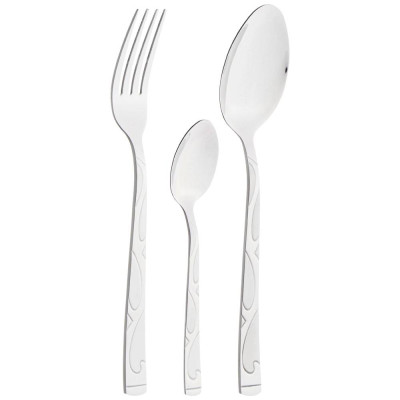 Набор столовых приборов на 6 персон 18 пр.в деревянном кейсе AGNESS 942-011-1