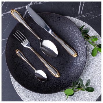 Набор столовых приборов на 6 персон 24 пр. AGNESS 942-047-3