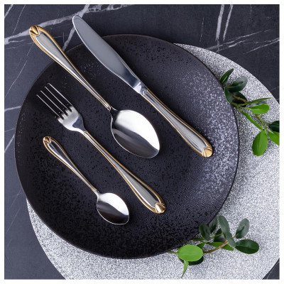 Набор столовых приборов на 6 персон 24 пр. AGNESS 942-047-2