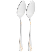 Набор ложек столовых , 2 шт длина 20 см мал. уп. = 40 шт AGNESS 942-130