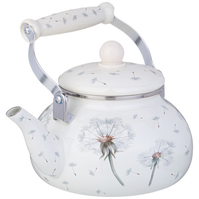 Чайник эмалированный серия "DANDELION", 2,3 л AGNESS 943-052-1