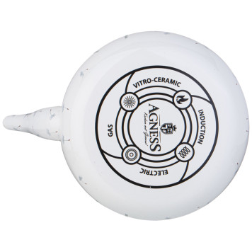 Чайник эмалированный серия "DANDELION", 2,3 л AGNESS 943-052-2