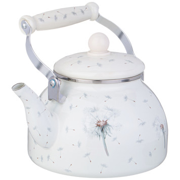 Чайник эмалированный серия "DANDELION", 2,6 л AGNESS 943-053-1