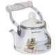 Чайник эмалированный со съемным фильтром из нжс серия "FAMILY HOUSE", 0,85 л AGNESS 943-060