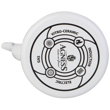 Чайник эмалированный со съемным фильтром из нжс серия "FAMILY HOUSE", 1,1 л AGNESS 943-061-4