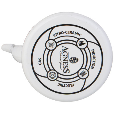 Чайник эмалированный со съемным фильтром из нжс серия "FAMILY HOUSE", 1,1 л AGNESS 943-061-4