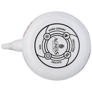 Чайник эмалированный серия "FAMILY HOUSE", 2,3 л AGNESS 943-062-3