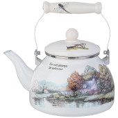 Чайник эмалированный серия "FAMILY HOUSE", 2,6 л AGNESS 943-063