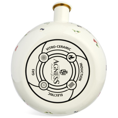 Чайник эмалированный со свистком серия "CELEBRATION", 2,2л, индукционное дно AGNESS 943-080-4