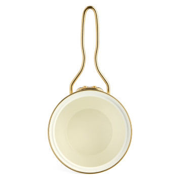 Ковш эмалированный серия "CELEBRATION" 0,9л, диа 14 см AGNESS 943-081-3