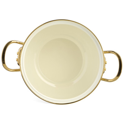 Кастрюля эмалированная со стеклянной крышкой серия "CELEBRATION", 2.8 л, 20*12 см AGNESS 943-084-3