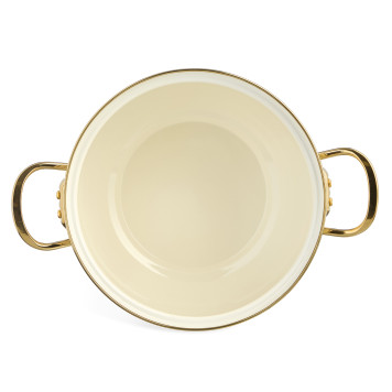 Кастрюля эмалированная со стеклянной крышкой серия "CELEBRATION", 3.6 л, 22*13 см AGNESS 943-085-3