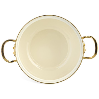 Кастрюля эмалированная со стеклянной крышкой серия "CELEBRATION", 3.6 л, 22*13 см AGNESS 943-085-3